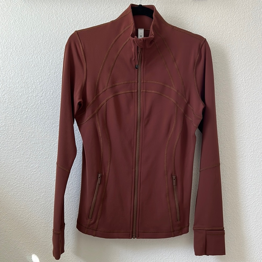 NWOT Lululemon Define Jacket Full Zip Rare Luon Brown Size 8 Sold Out